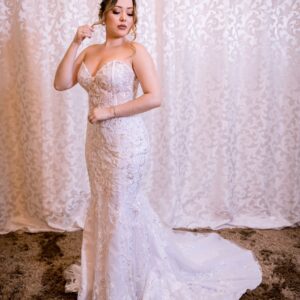 Vestido de Casamento - Bordado